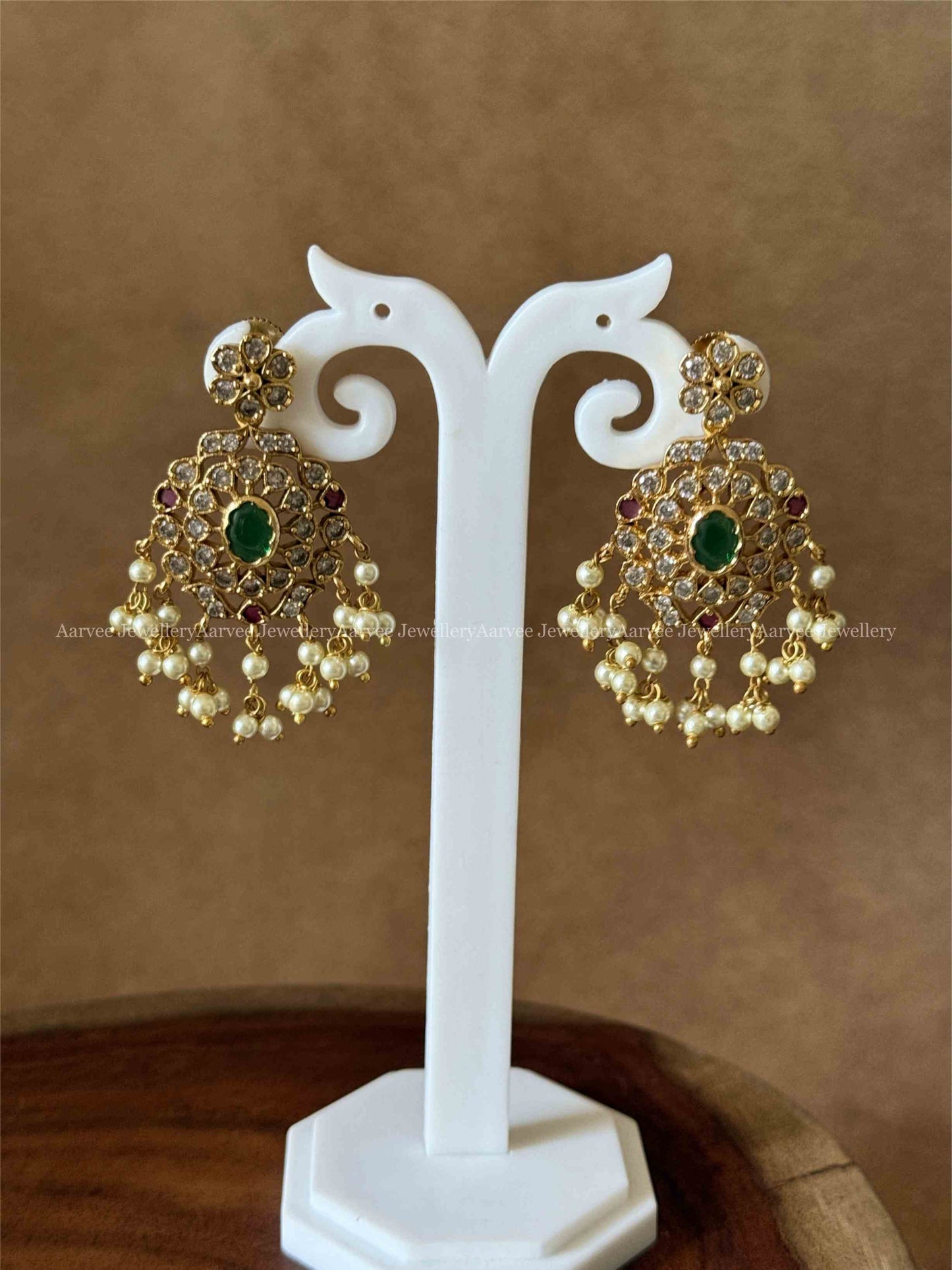 CLEARANCE - CZ DANGLER EARINGS