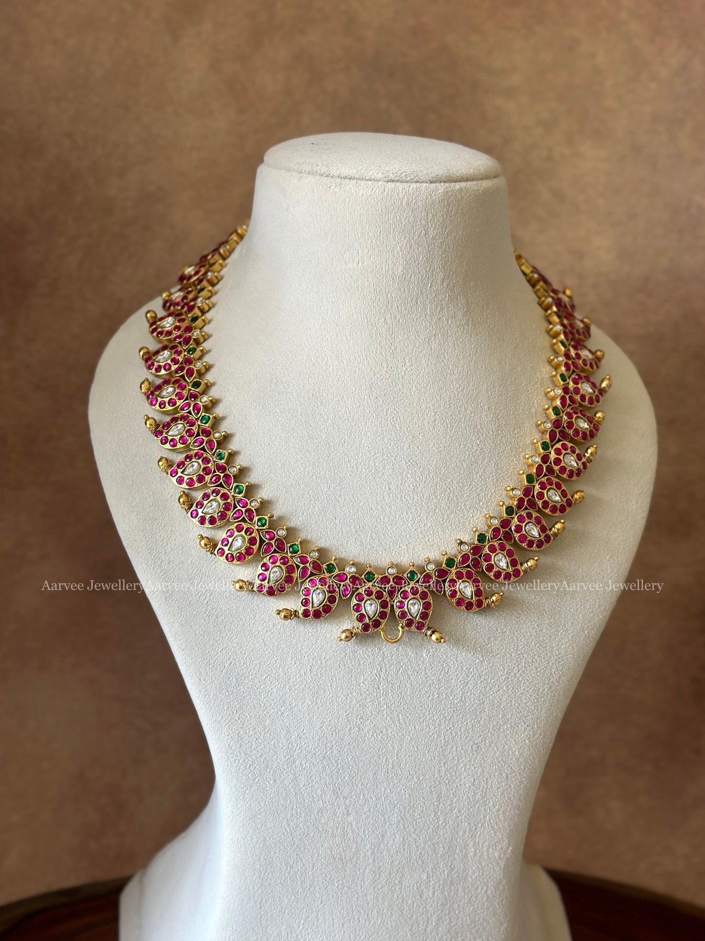 JADAU KUNDAN REVESIBILE 6 IN 1 NECKLACE