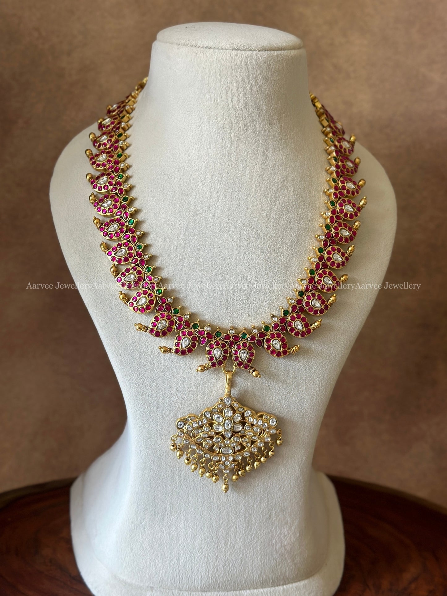 JADAU KUNDAN REVESIBILE 6 IN 1 NECKLACE