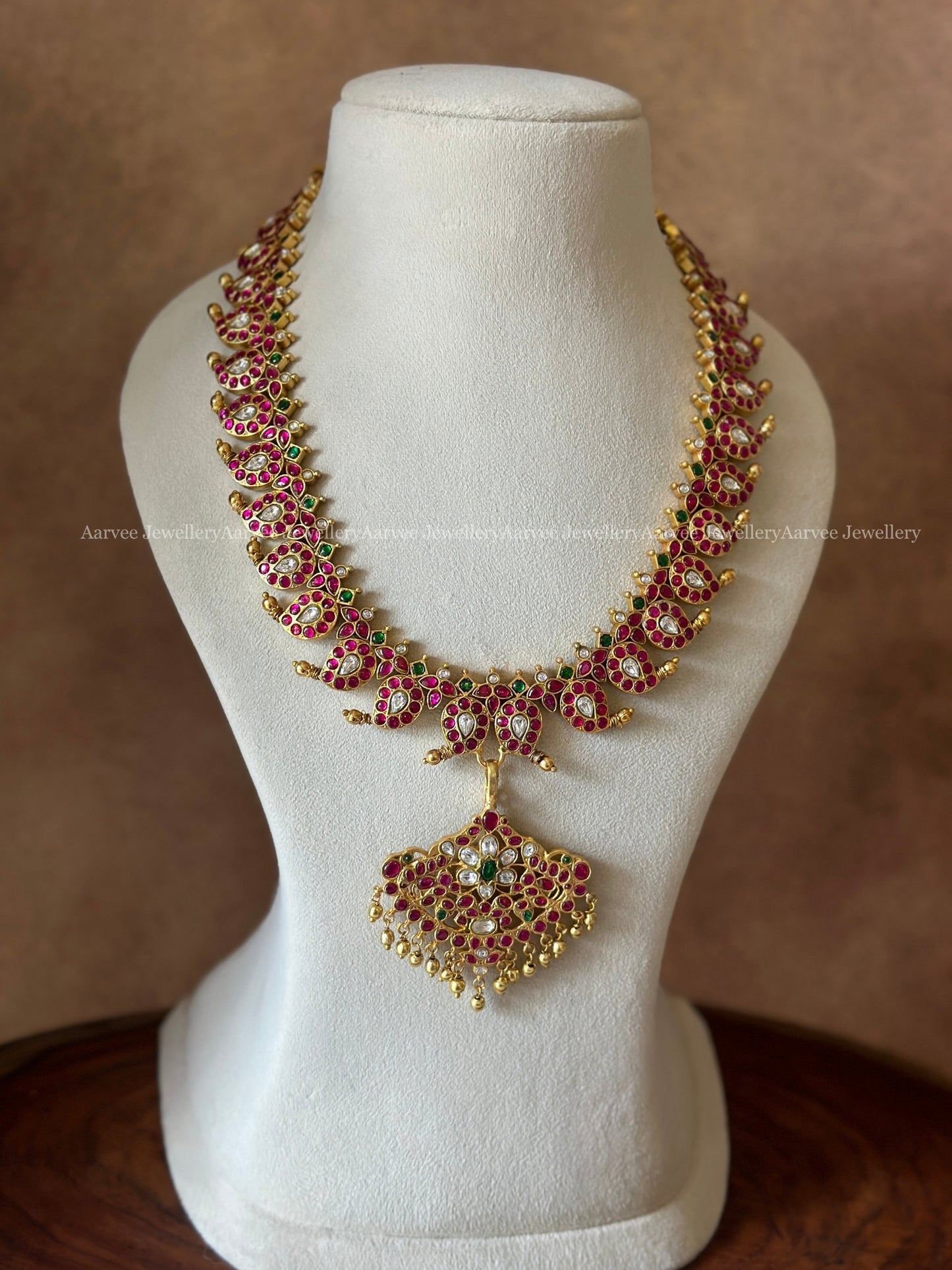 JADAU KUNDAN REVESIBILE 6 IN 1 NECKLACE