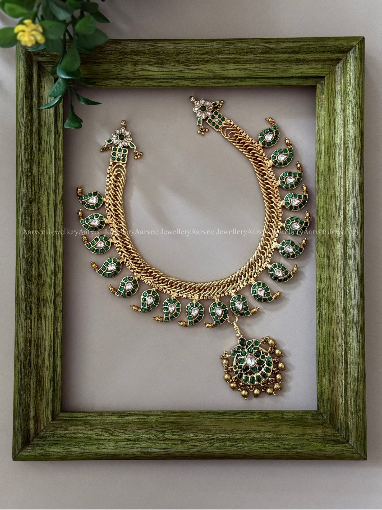 JADAU KUNDAN JALEBI REVESIBILE 6 IN 1 NECKLACE