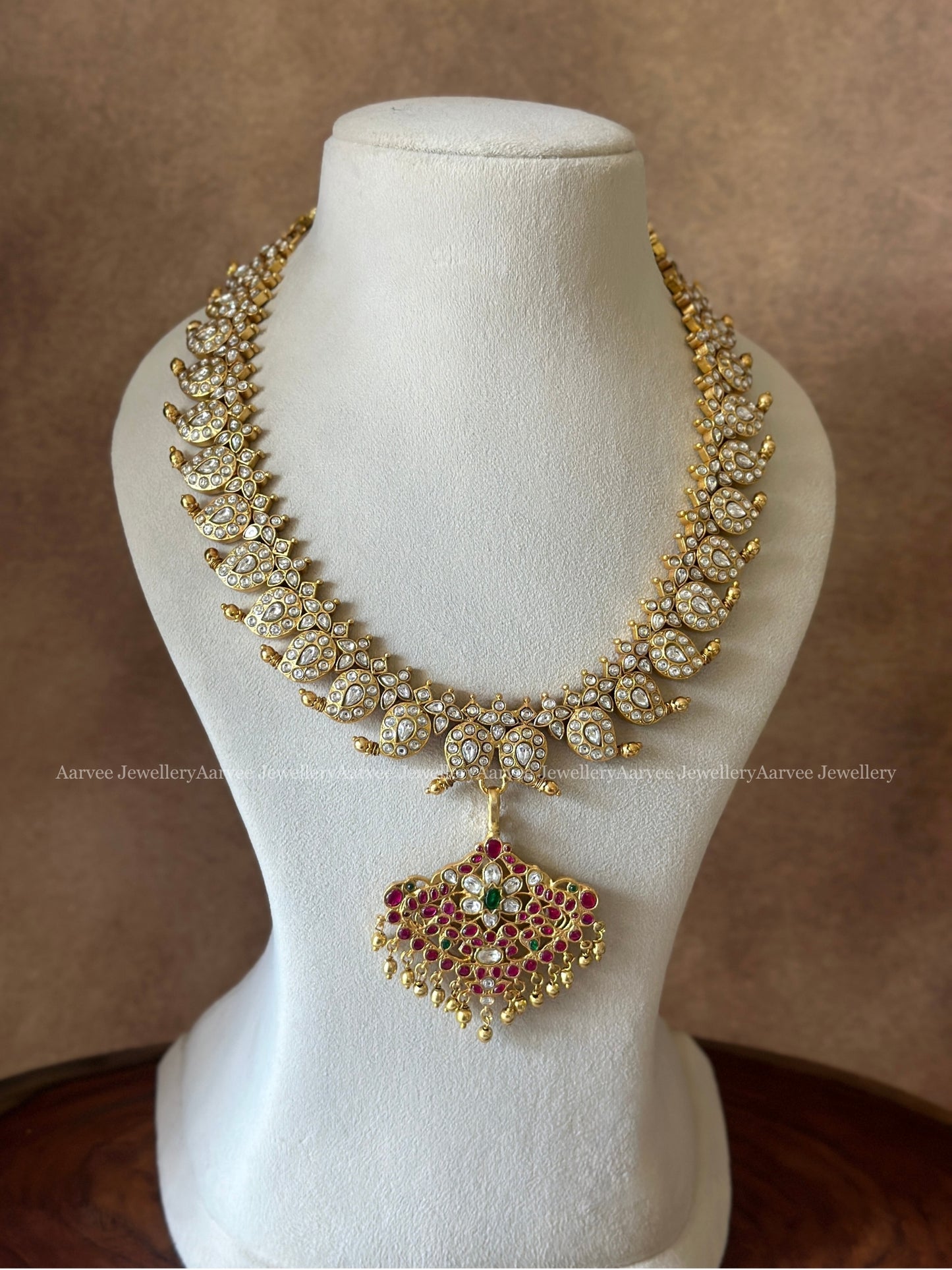 JADAU KUNDAN REVESIBILE 6 IN 1 NECKLACE
