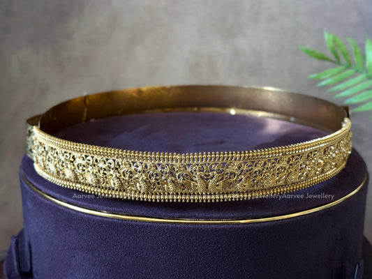 FULL GOLD WAIST BELT GRID
