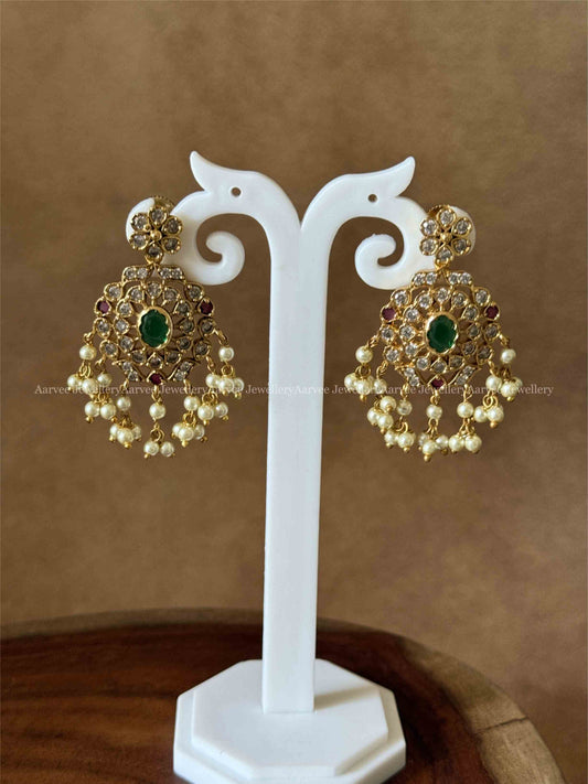 CLEARANCE - CZ DANGLER EARINGS