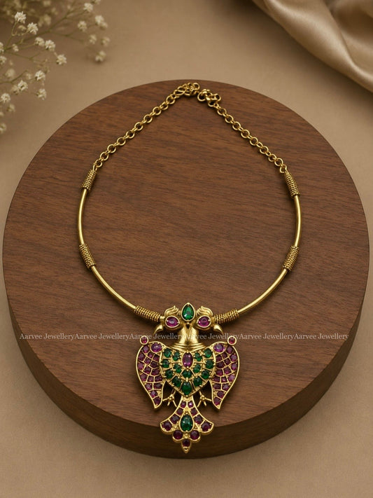 HASLI NECKLACE WITH GANDA BERUNDA PENDANT