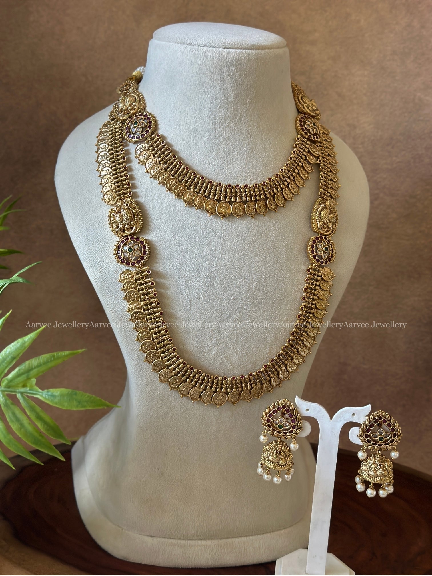 COMBO - KEMP COIN NECKLACE & MID LENGTH CHAIN SET