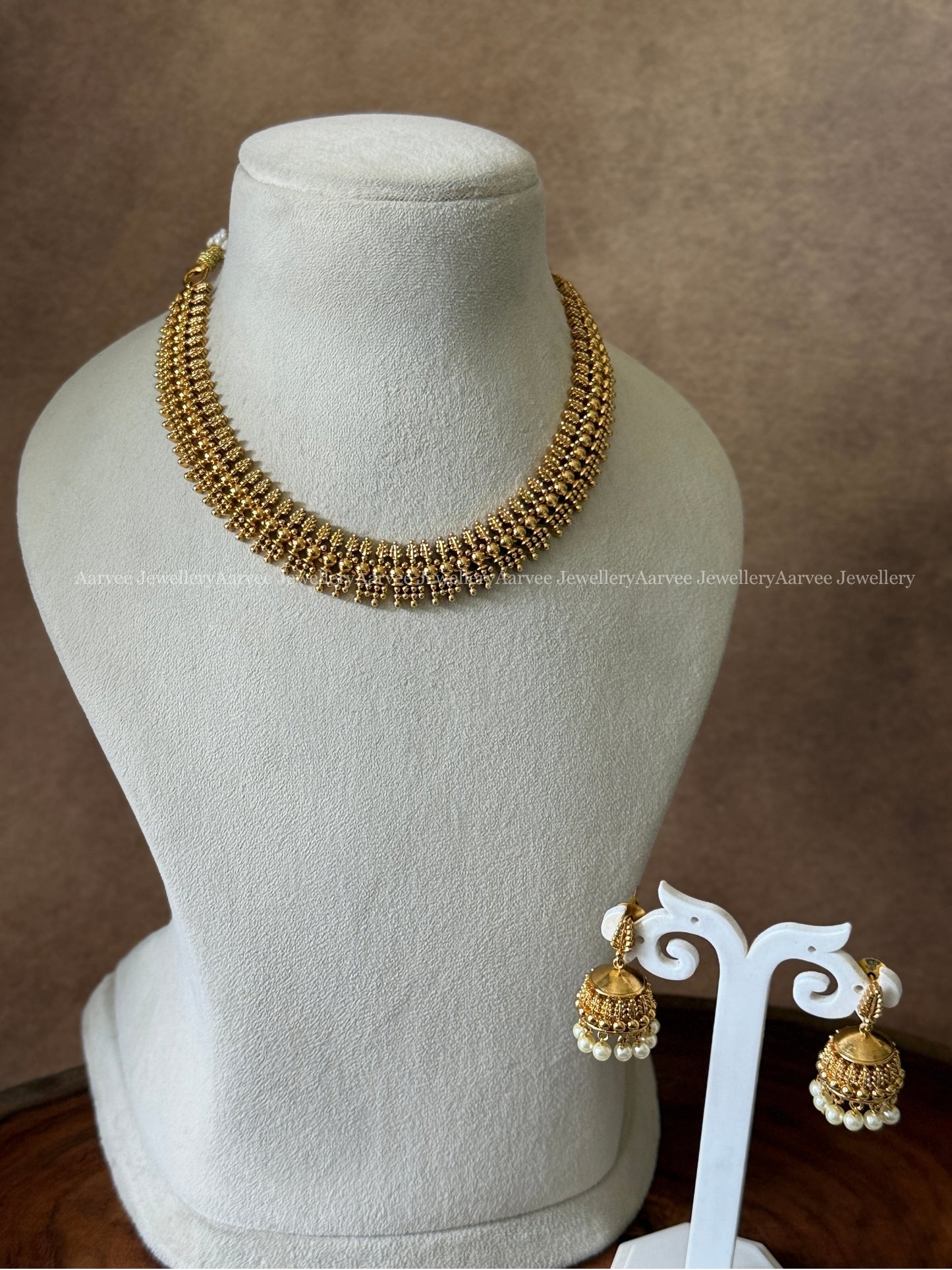 FULL GOLD NECKLACE SET 