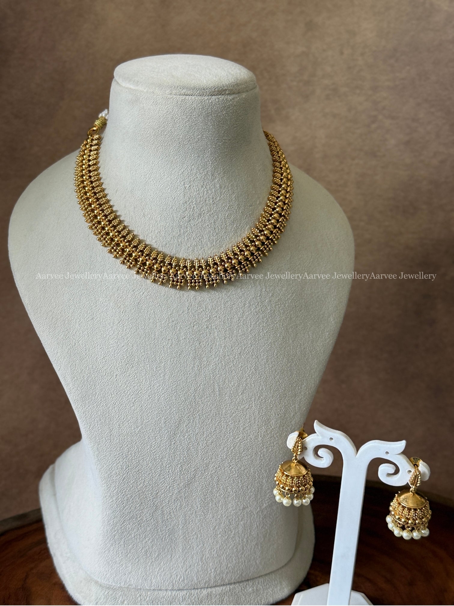 FULL GOLD NECKLACE SET 