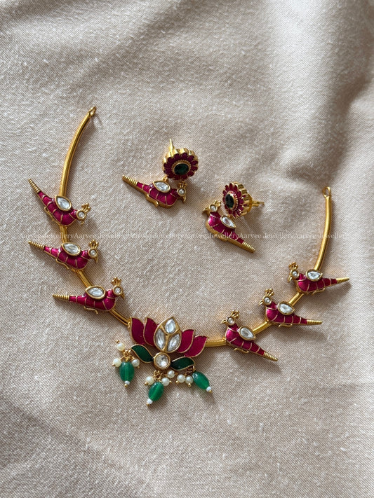 PARROT HASLI NECKLACE SET