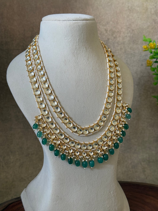 POLKI KUNDAN JEWELLERY SET
